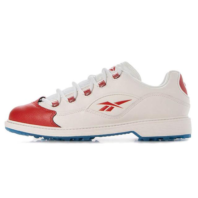 Reebok リーボック　QUESTION GOLF クエスチョン ゴルフ スパイクレス ゴルフシューズ 100228246 ホワイト/レッド [2025年モデル]_1