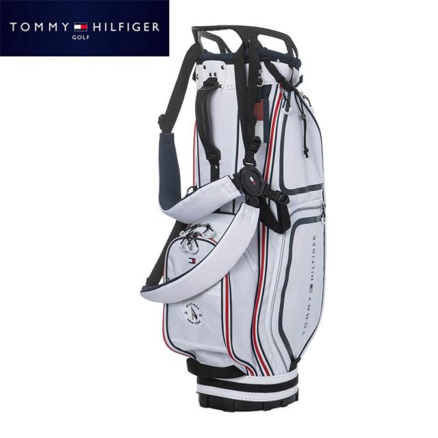 トミー ヒルフィガー ゴルフ ユニセックス カートキャディバッグ ユースフル THMG5SC3 90 トリコロール [2025年モデル]