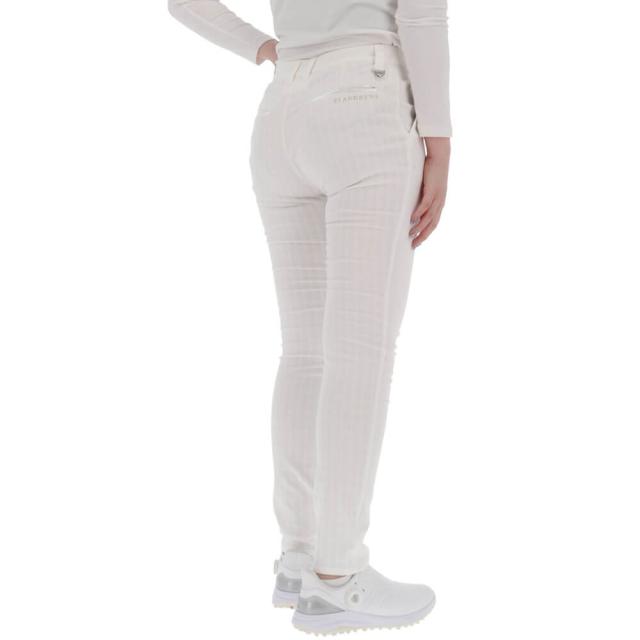 [75％OFF] ゴルフウェア　セントアンドリュース レディース 変形千鳥ジャガード ロングパンツ 043-2231012 60％OFF] ゴルフウェア セントアンドリュース レディース 変形千鳥