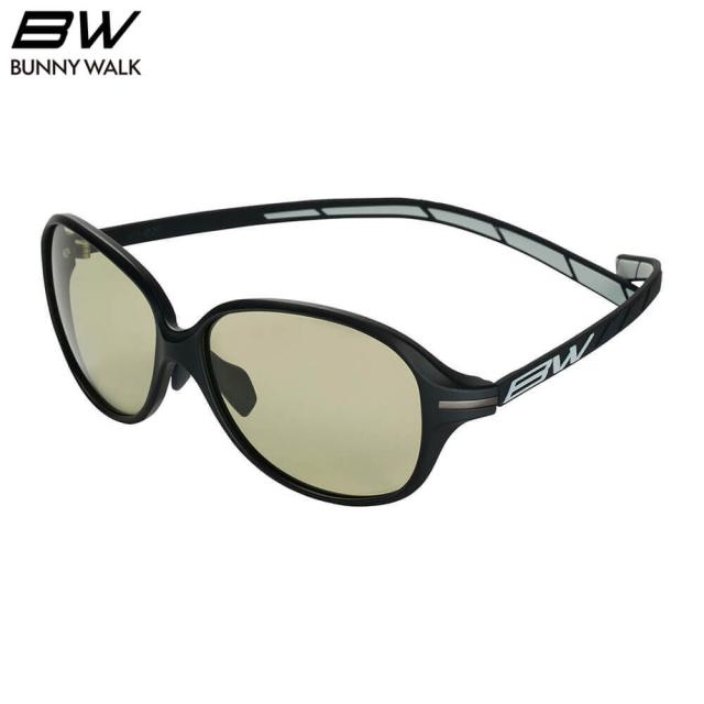 BUNNY WALK バニーウォーク ユニセックス GREEN FOCUS ゴルフ専用サングラス BW-029 BW-0290G MATTE BLACK＆BLACK/GREEN FOCUS