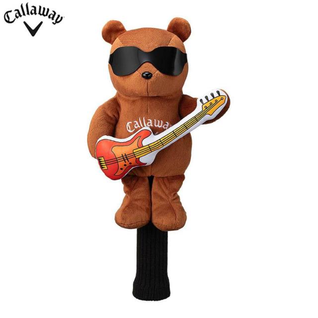 キャロウェイ BEAR DR ベア ドライバー用 ヘッドカバー FW 25 JM 5525080 ブラウン [2025年モデル]