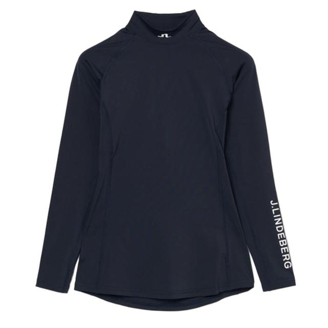 [30％OFF] ゴルフウェア　Jリンドバーグ メンズ 長袖 ハイネック シャツ 071-24911 098 ネイビー [2025年秋冬モデル]_3