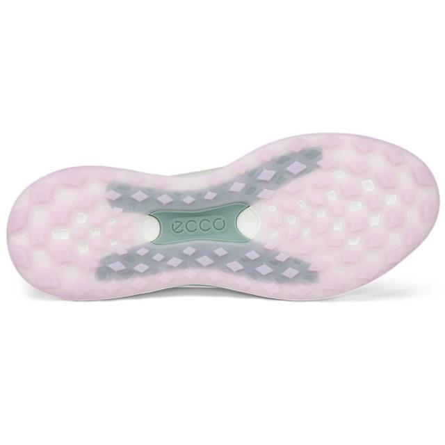 ゴルフシューズ　ECCO エコー レディース LT1 エルティーワン レース スパイクレス 132753 54418 WHITE/ICE FLOWER [2025年モデル]_2