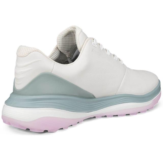 ゴルフシューズ　ECCO エコー レディース LT1 エルティーワン レース スパイクレス 132753 54418 WHITE/ICE FLOWER [2025年モデル]_4