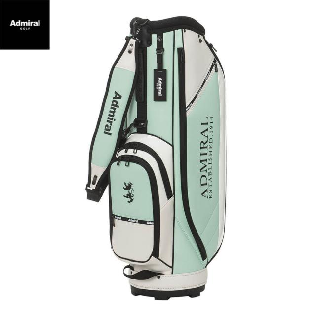 アドミラル ユニセックス トラッド カート キャディバッグ ADMG5BC7 68 ライトグリーン [2025年モデル]