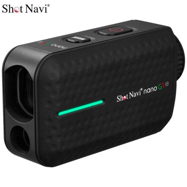 ショットナビ　レーザー距離計　Laser Sniper nano GR＋ レーザー スナイパー ナノ グリーン＆レッド プラス　ブラック
