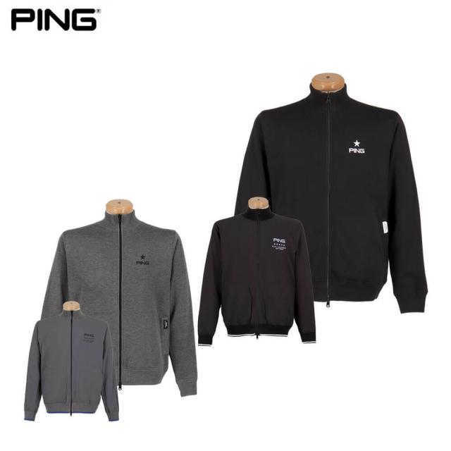 [50％OFF] ゴルフウェア　ピンゴルフ メンズ リバーシブル 長袖 フルジップ ニット 621-4270003 [2024年秋冬モデル] 特価