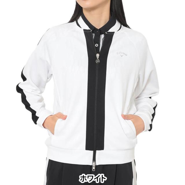 [50％OFF] ゴルフウェア　キャロウェイ レディース ダブルニット 長袖 フルジップ スウェット C25217202 [2025年秋冬モデル]_11