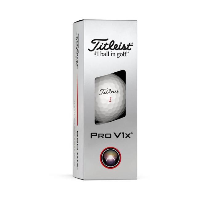 ゴルフボール　タイトリスト PRO V1x プロV1x 12ダースセット （12球入り×12箱）　ホワイト [2025年モデル]