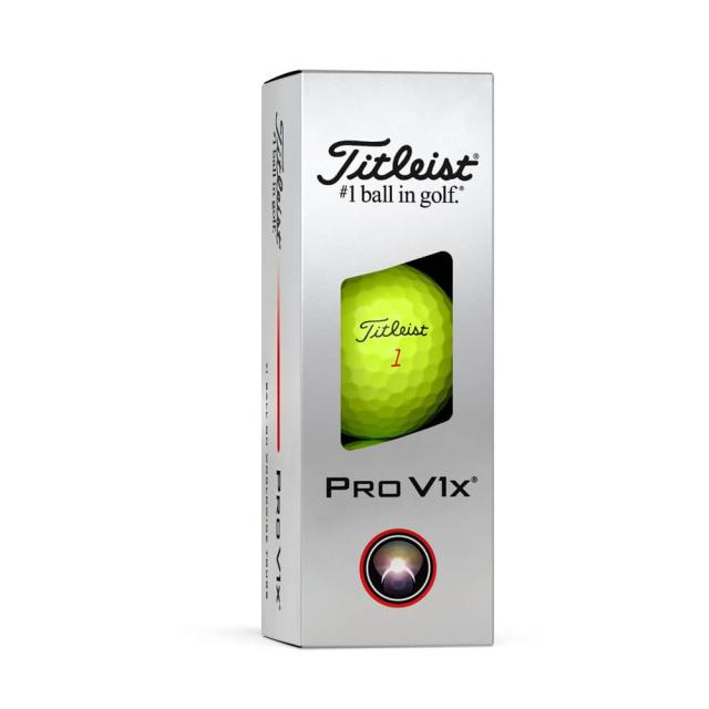 ゴルフボール　タイトリスト PRO V1x プロV1x 3ダースセット （12球入り×3箱）　イエロー [2025年モデル]
