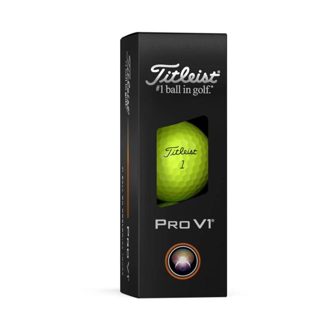 ゴルフボール　タイトリスト PRO V1 プロV1 12ダースセット （12球入り×12箱）　イエロー [2025年モデル]