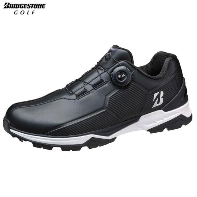 ブリヂストン　メンズ ZSP-BITER WIDE BOA ゼロ・スパイク バイター ワイド ボア スパイクレス ゴルフシューズ SH2507 BK ブラック [2025年モデル]