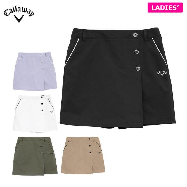 ゴルフウェア　キャロウェイ レディース 8WAY ストレッチ ショートパンツ スカート C25228201 [2025年秋冬モデル]