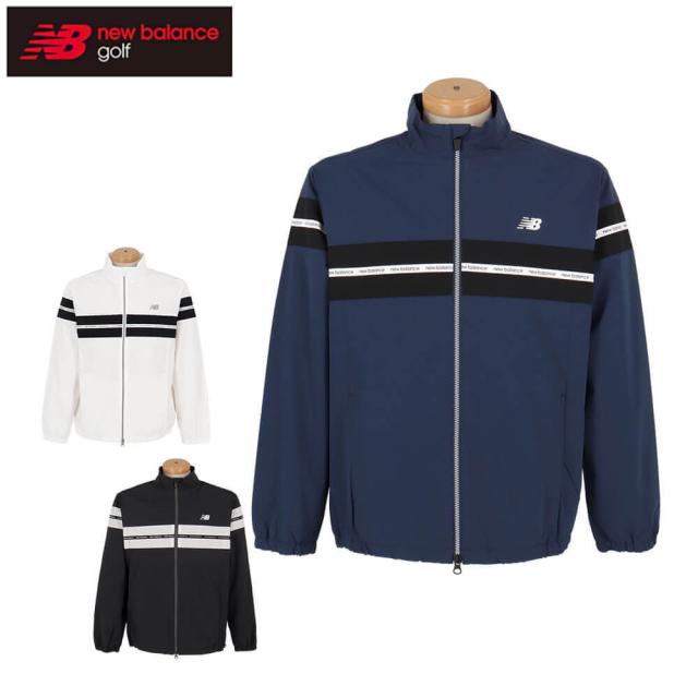 ゴルフウェア　ニューバランス メンズ 長袖 フルジップ ウインド ブルゾン 012-5220001 [2025年秋冬モデル]