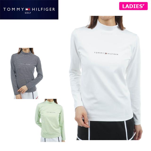 ゴルフウェア　トミー ヒルフィガー ゴルフ レディース ベア天 長袖 モックネック シャツ THLA563 [2025年秋冬モデル]