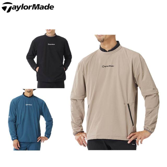 [30％OFF] ゴルフウェア　テーラーメイド メンズ 2WAY クルーネックプルオーバー UN958 [2025年秋冬モデル]