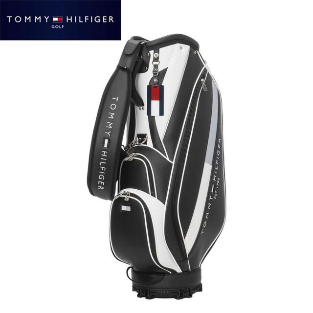 トミー ヒルフィガー ゴルフ ユニセックス ベーシック カートキャディバッグ THMG4SC5 10 ブラック [2025年モデル]