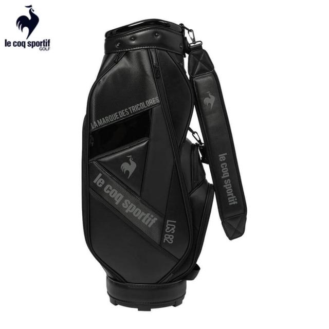 ルコック　メンズ アーカイブデザイン キャディバッグ LG5FCB01M BK00 ブラック [2025年モデル]