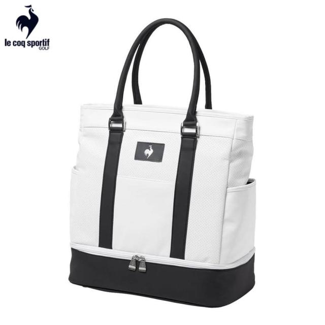 ルコック　メンズ 二層式 ボストンバッグ LG5FBB01M WH00 ホワイト [2025年モデル]