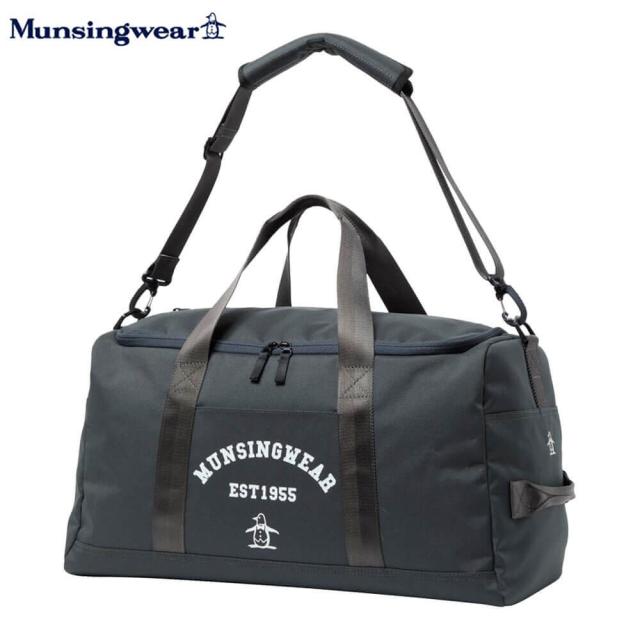 マンシングウェア ユニセックス ディタッチャブル ポーチ ボストンバッグ MG5FBB02M KH00 カーキ [2025年モデル]