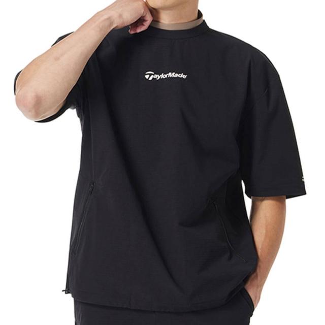 ゴルフウェア テーラーメイド メンズ 2WAY クルーネックプルオーバー