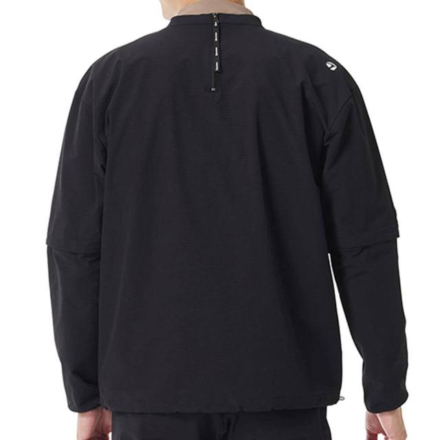 ゴルフウェア テーラーメイド メンズ 2WAY クルーネックプルオーバー