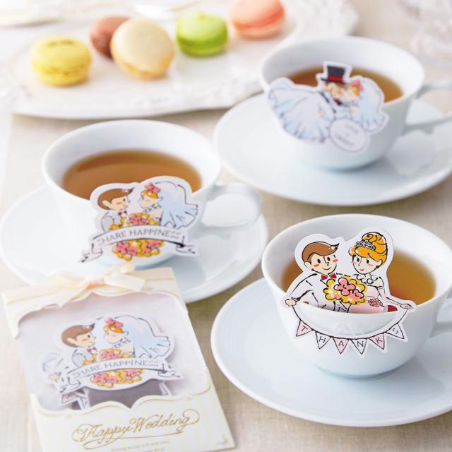 結婚式 プチギフト Tea Time Wedding 紅茶 甘くない おしゃれ かわいい 新郎新婦 ウェディング パーティー 二次会 送賓 お見送りの通販はau Pay マーケット Fanmary ファンメアリー