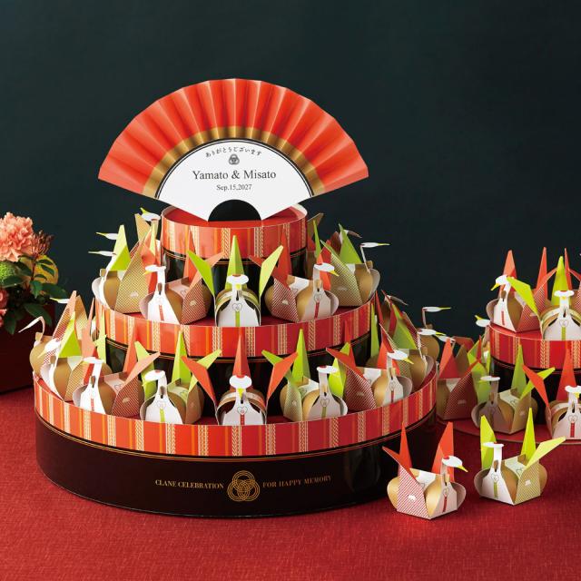 ウェルカムスペース プチギフト 結婚式 ウェルカムオブジェ メオトヅル こんぺいとう 42個セット 和菓子 鶴 縁起物 ウェディング パーテの通販はau Pay マーケット Fanmary ファンメアリー