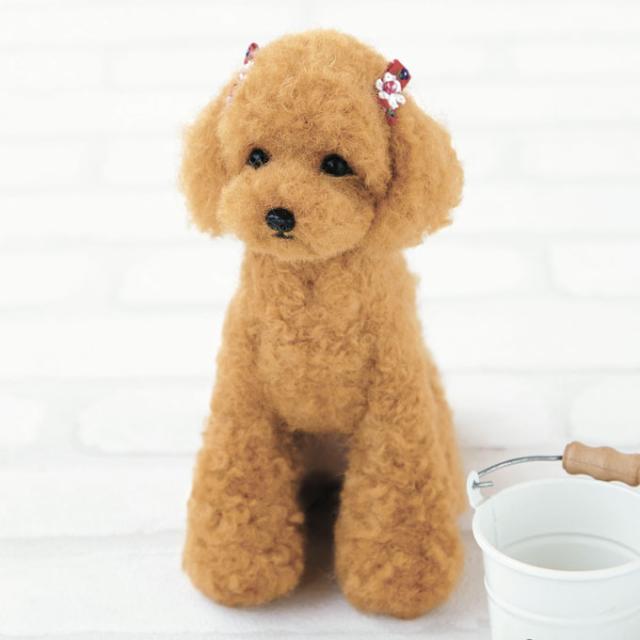 レッスンキット トイプードル 手作りキット 手芸 フェルト ハマナカ ハンドメイド 羊毛 犬 ドッグの通販はau Pay マーケット Fanmary ファンメアリー