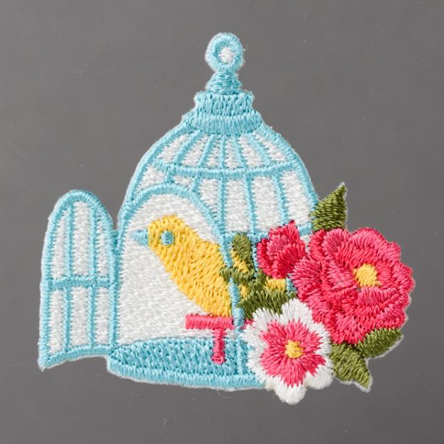 ワッペン アイロン Daisy Rose バード ハマナカ接着 鳥 花 鳥かご 手芸用品 刺繍 手作り アップリケ デイジー ローズ H459 027の通販はau Pay マーケット Fanmary ファンメアリー