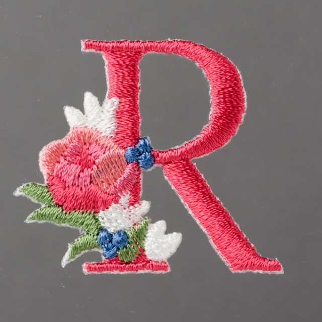 ワッペン アイロン Daisy Rose R ハマナカイニシャル アルファベット バラ 薔薇 手芸用品 刺繍 手作り アップリケ デイジー ローズの通販はau Pay マーケット Fanmary ファンメアリー