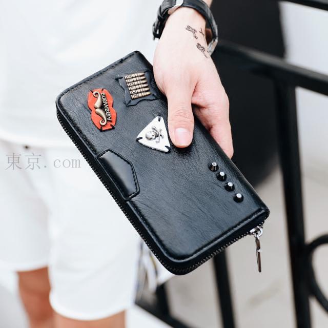 送料無料 メンズ財布 長財布 ラウンドファスナー 財布 男性 カード入れカッコイイ 便利の通販はau Pay マーケット 東京 Com