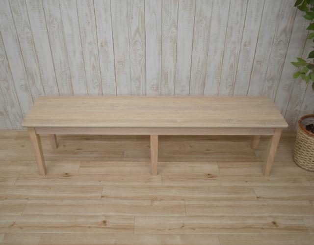 ダイニングベンチ 木製 幅150cm 板座 メラミン化粧板 ホワイトウォッシュ色 Mac 150ben 360ww ベンチチェア ダメージ加工 2s 1k 6 Hr Sの通販はau Pay マーケット Chikugo