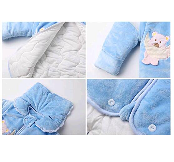スリーパー 長袖 キッズ 着る布団 赤ちゃん 冬 寝冷え 防止 フリース ふかふか 中綿入り 袖取り外し可 足カバー付き 暖かい 防寒対策 おの通販はau Pay マーケット みなしごshop