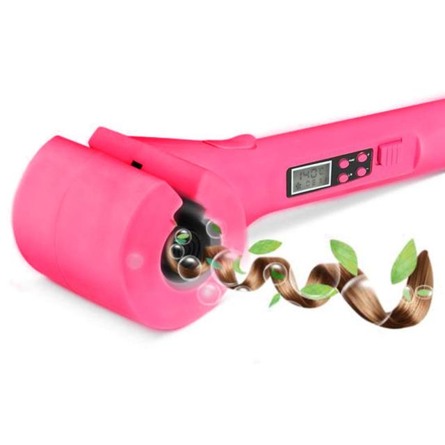 オートカールヘアアイロン カールアイロン マイナスイオン 自動カールアイロン ミラカール 140 230 時間設定可能 カール方向調節可能の通販はau Pay マーケット みなしごshop