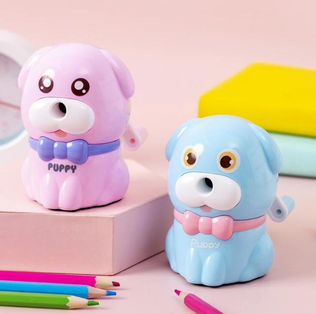 美術鉛筆削り 手動鉛筆削器 卓上鉛筆削りかわいい 事務用 学童用の手動鉛筆削り かわいいワンちゃん形状の通販はau Pay マーケット みなしごshop