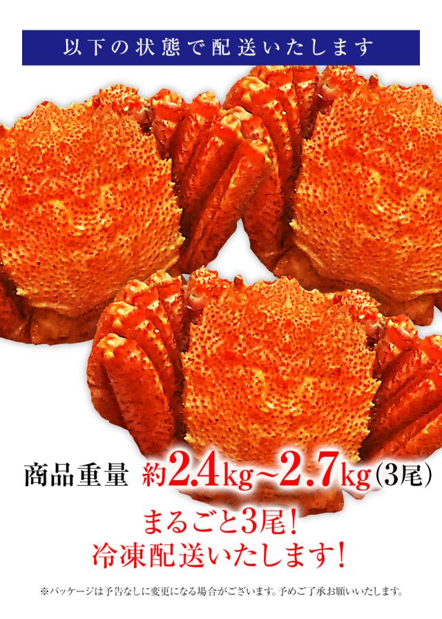 魚奏 ボイル毛ガニ姿 特大約 3尾 2.4kg〜2.7kg 送料無料 訳あり かに 蟹 かにしゃぶ かに鍋 お取り寄せ BBQ バーベキュー_14