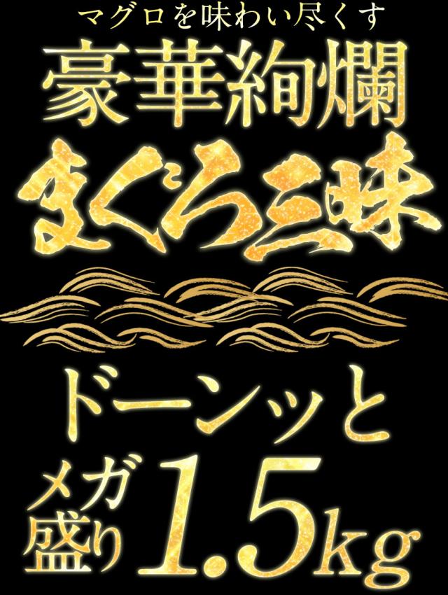 本鮪 まぐろ三昧 5種 1.5kg 赤身 中トロ 大トロ ネギトロ ほほ肉 送料無料 マグロ 鮪 ステーキ お刺身_1