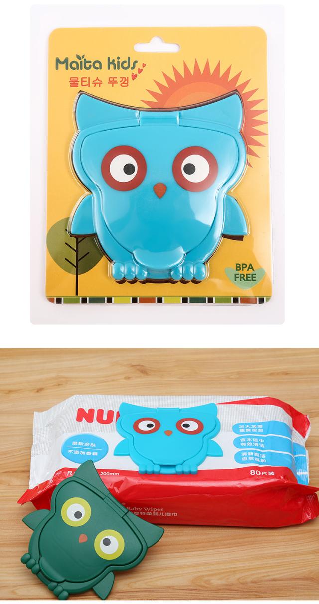 おしりふき ウェットティッシュ 乾燥を防ぐ ふた かわいい ふくろう 3個セットの通販はau Pay マーケット C Life