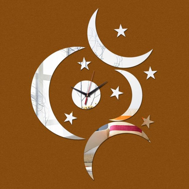 月 星 ミラー ゴールド ブラック シルバー 時計 インテリア Clock クロック 壁掛け ウォール ウォッチ オシャレの通販はau Pay マーケット Clock Flog クロックフロッグ Au Pay マーケット店