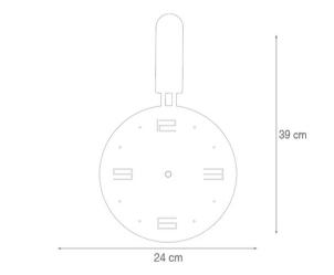 フライパン モチーフ目玉焼き個性派 イラスト ホワイト グレー 時計 インテリア Clock クロック 壁掛け ウォール ウォッチ オシャレの通販はau Pay マーケット Clock Flog クロックフロッグ Au Pay マーケット店