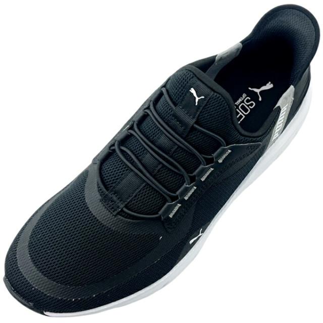 スニーカー メンズ プーマ ソフトライド フレックス レース イーズ イン WD 309901 Puma SOFTRIDE FLEX LACE EASE IN WD ローカット カジュアル ウォーキング ランニング タウン履き 男性 紳士 男子 学生 通勤 通学 ローカット