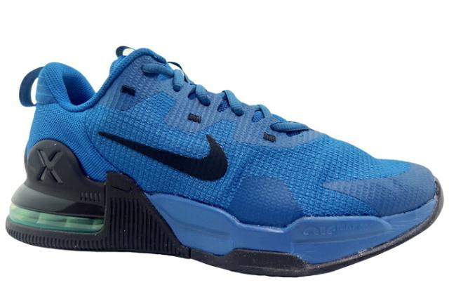 スニーカー メンズ ナイキ エアマックス アルファ トレーナー 5 DM0829 403 コートブルー/ブラック-グリーンストライク NIKE AIR MAX ALPHA TRAINER 5 ローカット 靴 シューズ 軽量 カジュアル タウン スポーツ 男性 紳士 男子 学生