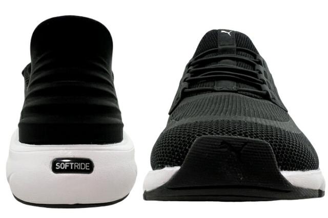 スニーカー メンズ プーマ ソフトライド フレックス レース イーズ イン ALT 311996 ブラック/ホワイト グレー/ネイビー 25.0~28.0cm Puma SOFTRIDE FLEX LACE EASE IN ALT ローカット カジュアル ウォーキング ランニング タウン履き 男性 紳士 男子 学生 通勤 通学