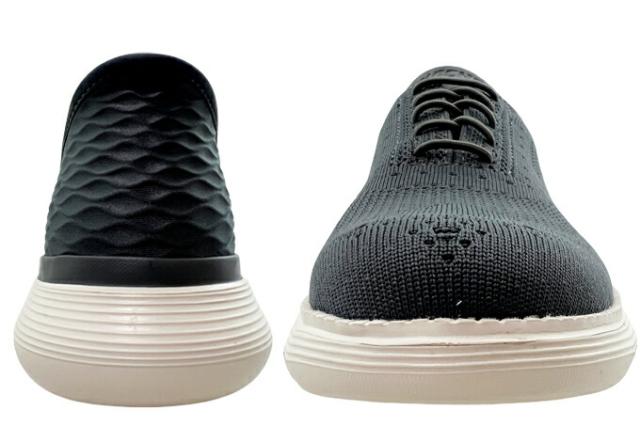 スニーカー メンズ スケッチャーズ スリップインズ ガルザ パルマ 205303 チャコール ブラック 25.5~28.0cm GARZA-PALMA ハンズフリー メモリーフォーム ウォーキング 散歩 旅行 タウン履き 仕事履き ビジネス 靴 シューズ 軽量 クッション性 男性 紳士