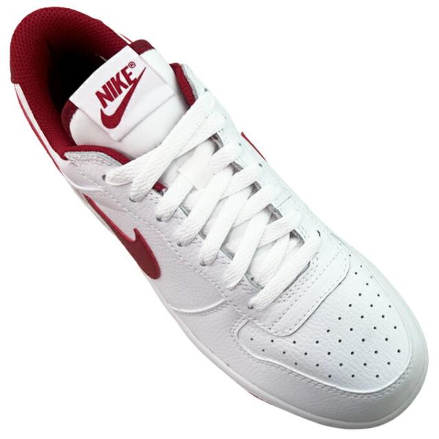 スニーカー メンズ ナイキ ビッグ ロー 355152 150 ホワイト/ジムレッド 25.0~29.0cm BIG NIKE LOW 靴 シューズ ローカット カジュアル タウン履き ストリート 軽量 耐久性 男性 紳士 学生