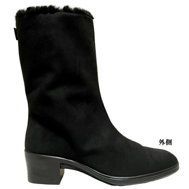 ウィンターブーツ レディース TOP DRY TDY3201 トップドライ ブラック ライトグレー 22.0~25.0cm スノーブーツ レインブーツ レインシューズ ショートブーツ GORE-TEX ゴアテックス 防水 防滑ソール 幅広 3E 日本製 女性 婦人 made in japan