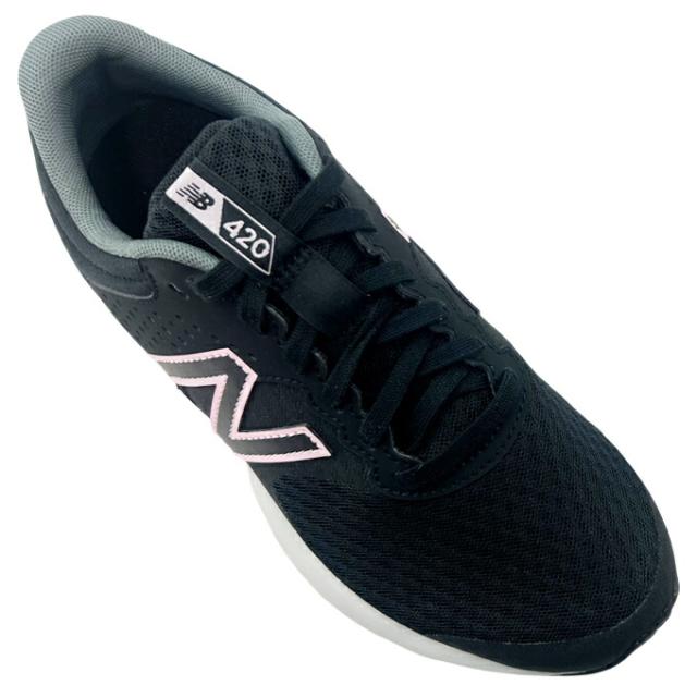 スニーカー レディース new balance ニューバランス WE420 FB2/FP2 ブラック ピンク 23.0~25.0cm 靴 ランニングシューズ スポーツ デイリー 女性 婦人 学生の通販は