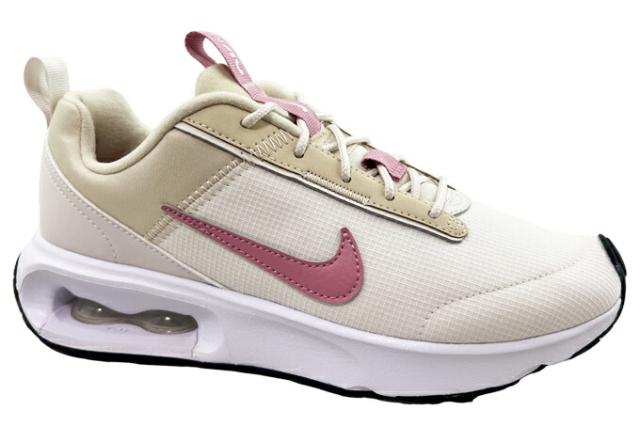 スニーカー レディース ウィメンズ ナイキ エア マックス インターロック ライト DX3705 004 ファントム/エレメンタルピンク W NIKE AIR MAX INTRLK LITE ローカット 靴 シューズ 軽量 カジュアル タウン 女性 婦人 女子 学生