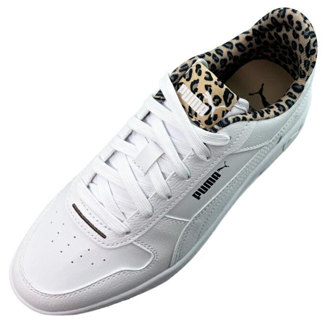 スニーカー レディース プーマ キャリーナ ストリート レオ 2 402491 01 23.0~25.0cm PUMA Carina Street LEO 2 レオパード柄 豹柄 厚底 タウン履き 普段履き カジュアル ストリート スポーティ 送料無料 女性 婦人 通勤 学生 通学